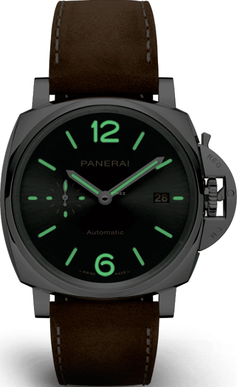 Panerai,Luminor Due 42mm,42mm,Stainless Steel,Grey,Automatic,Date,72hours,PAM00904