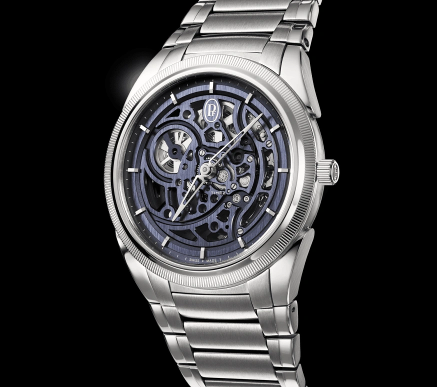Parmigiani Fleurier,Tonda 40mm,40mm,Platinum,Blue,Skeleton,Automatic,Sapphire,Round,PFC912,PFC912-2020003-200182-CN