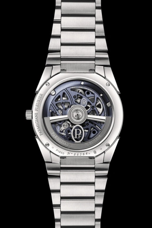 Parmigiani Fleurier,Tonda 40mm,40mm,Platinum,Blue,Skeleton,Automatic,Sapphire,Round,PFC912,PFC912-2020003-200182-CN