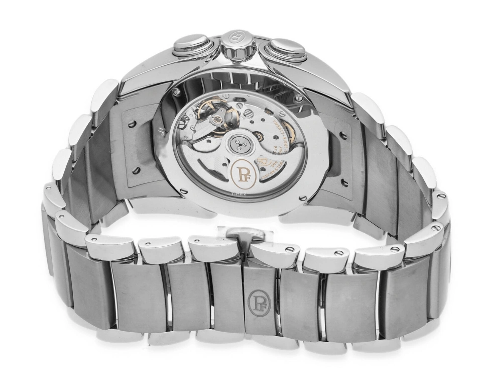 Parmigiani Fleurier,Tonda 40mm,40mm,Stainless Steel,White,Automatic,Chronograph,Day,PFC274,PFC274-0002400-B33002