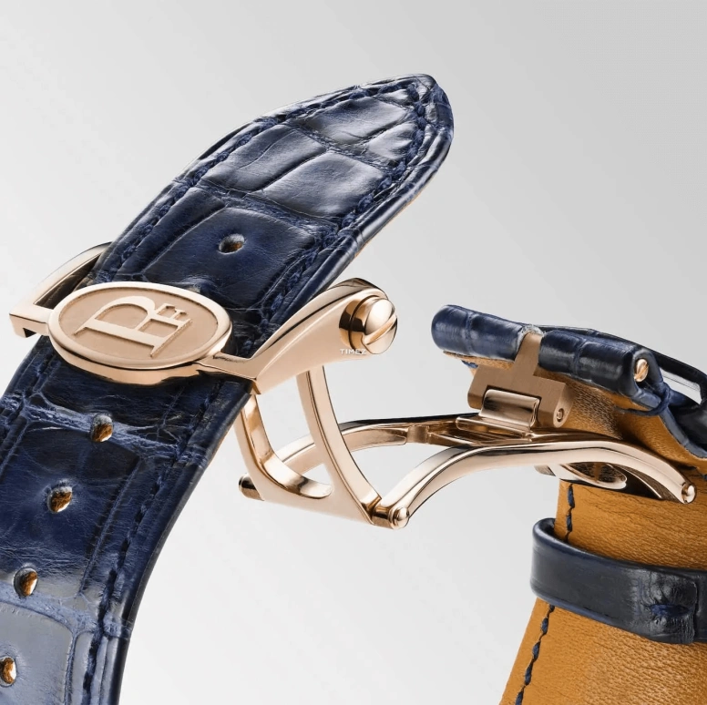 Parmigiani Fleurier,Tonda 42mm,42mm,Rose Gold,Blue,Automatic,Chronograph,Day,PFC915,PFC915-2020001-300182-EN