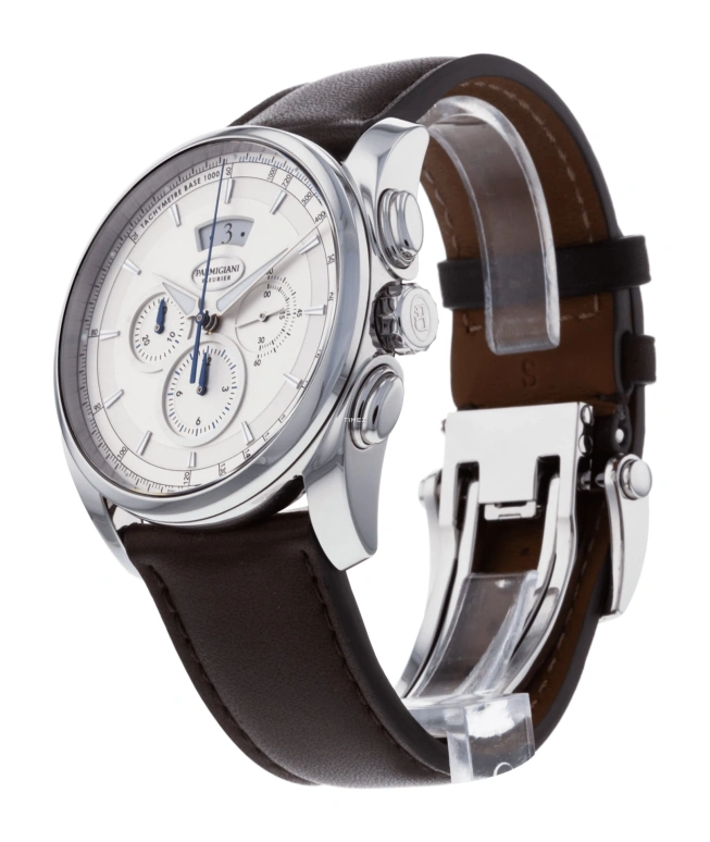 Parmigiani Fleurier,Tonda 40mm,40mm,Stainless Steel,White,Automatic,Chronograph,Day,PFC274,PFC274-0000100-XC1342
