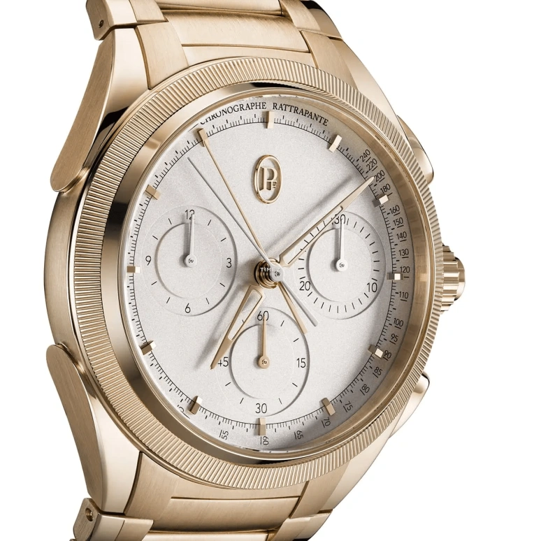 Parmigiani Fleurier,Tonda 42mm,42mm,Rose Gold,Sand,Handwound,Chronograph,Rattrapante,PFH916,PFH916-2010002-200182-EN
