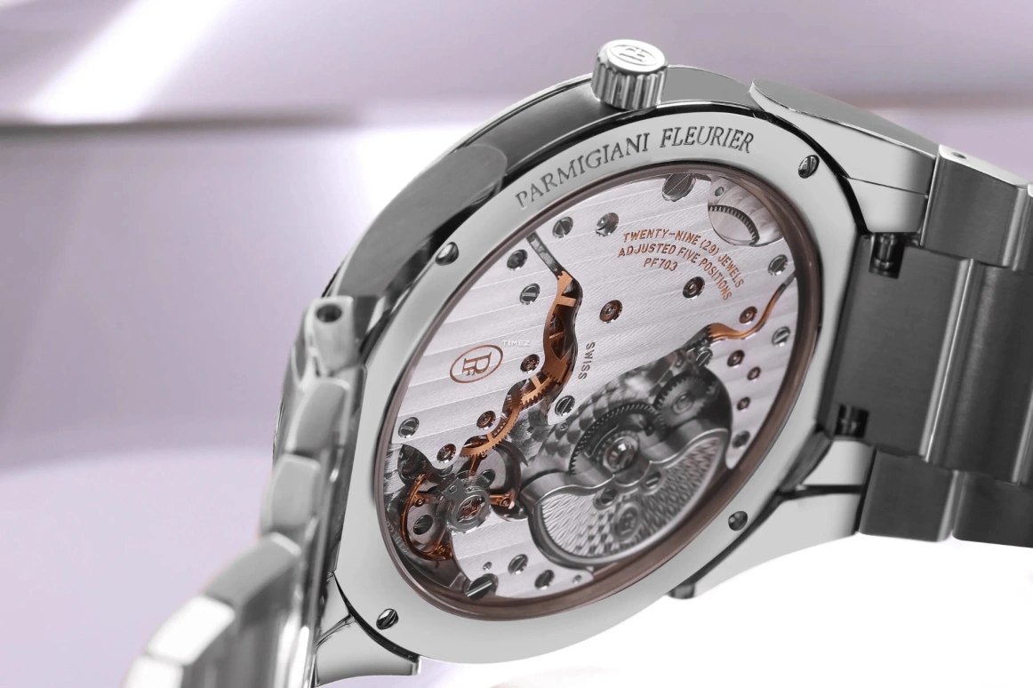 Parmigiani Fleurier,Tonda 40mm,40mm,Stainless Steel,Grey,Automatic,Day,48hours,PFC914,PFC914-1020001-100182-CN