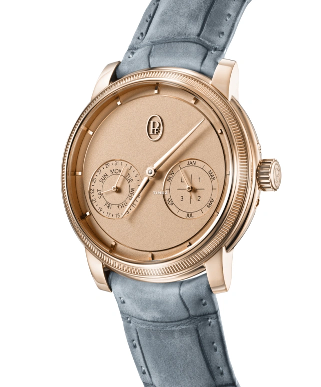 Parmigiani Fleurier,Toric 40.60mm,40.60mm,Rose Gold,Handwound,Perpetual Calendar,Leap Year,Month,Date,60hours,In-house Caliber,PFH952,PFH952-2010001-300181