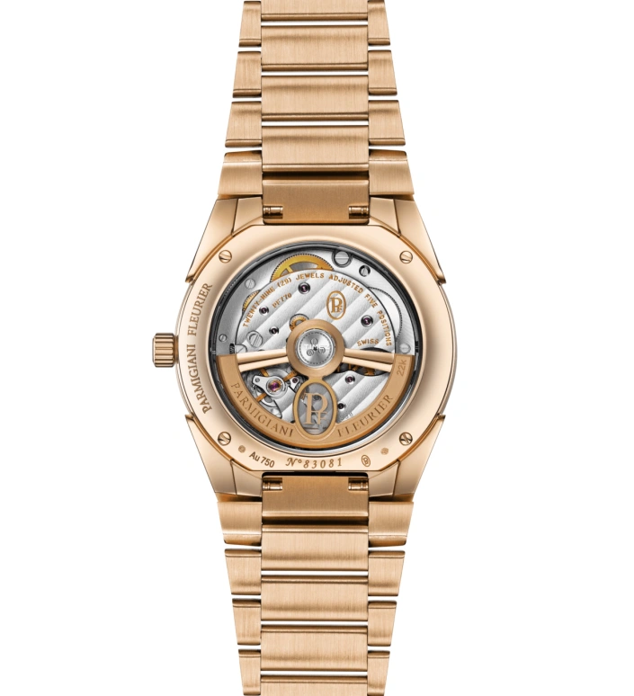 Parmigiani Fleurier,Tonda 36.10mm,36.10mm,Rose Gold,Cream,Automatic,60hours,In-house Caliber,PFC804,PFC804-2120002-210182