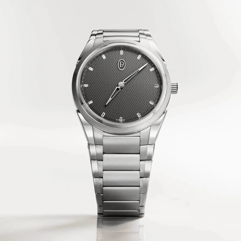 Parmigiani Fleurier,Tonda 36mm,36mm,Stainless Steel,Grey,Automatic,Sapphire,Round,PFC,PFC-804-1020002-100182-EN