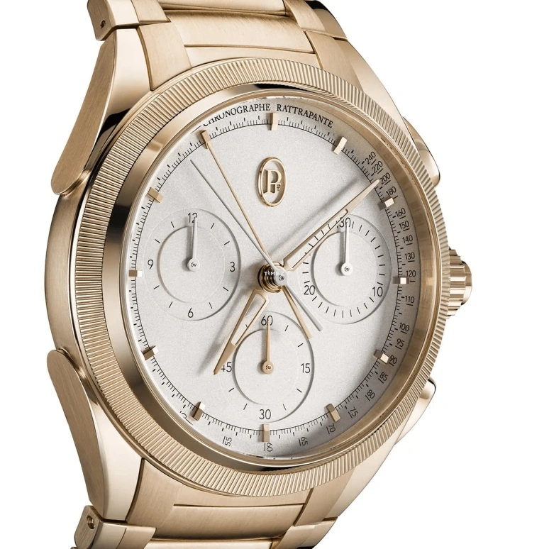 Parmigiani Fleurier,Tonda 42mm,42mm,Rose Gold,Grey,Handwound,Chronograph,Sapphire,PFH916,PFH916-2010002-200182-CN