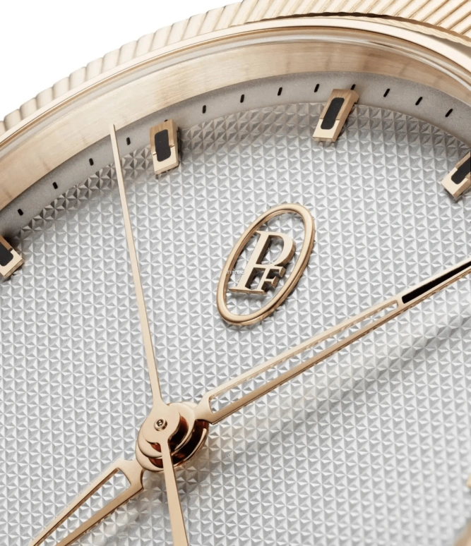 Parmigiani Fleurier,Tonda 41mm,41mm,Rose Gold,Silver,Automatic,Day,60hours,PFC930,PFC930-2020001-400182-CN