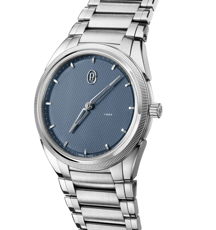 Parmigiani Fleurier,Tonda 36.10mm,36.10mm,Stainless Steel,Blue,Automatic,60hours,In-house Caliber,PFC804,PFC804-1020005-100182