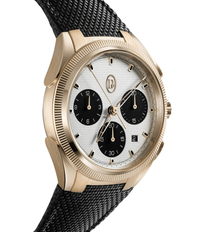 Parmigiani Fleurier,Tonda 42mm,42mm,Rose Gold,Silver,Black,Automatic,Chronograph,Day,PFC931,PFC931-2020001-400182-EN