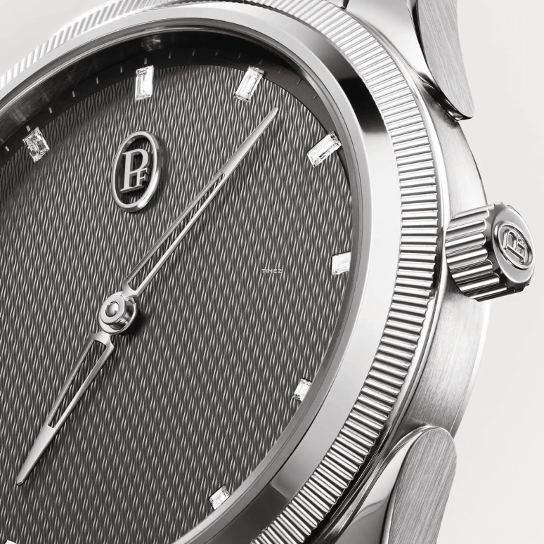 Parmigiani Fleurier,Tonda 36mm,36mm,Stainless Steel,Grey,Automatic,Sapphire,Round,PFC,PFC-804-1020002-100182-EN