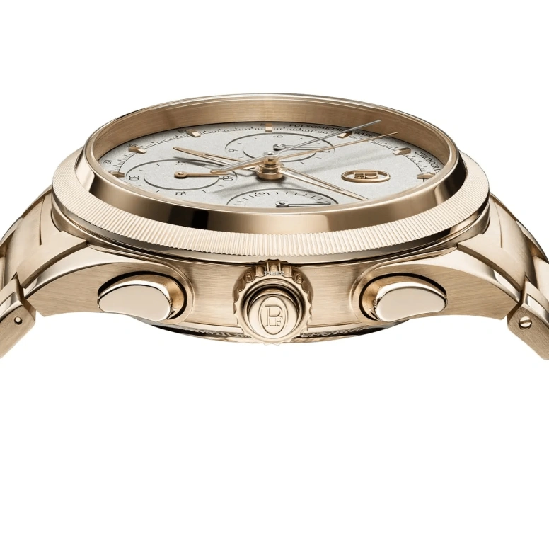 Parmigiani Fleurier,Tonda 42mm,42mm,Rose Gold,Grey,Handwound,Chronograph,Sapphire,PFH916,PFH916-2010002-200182-CN