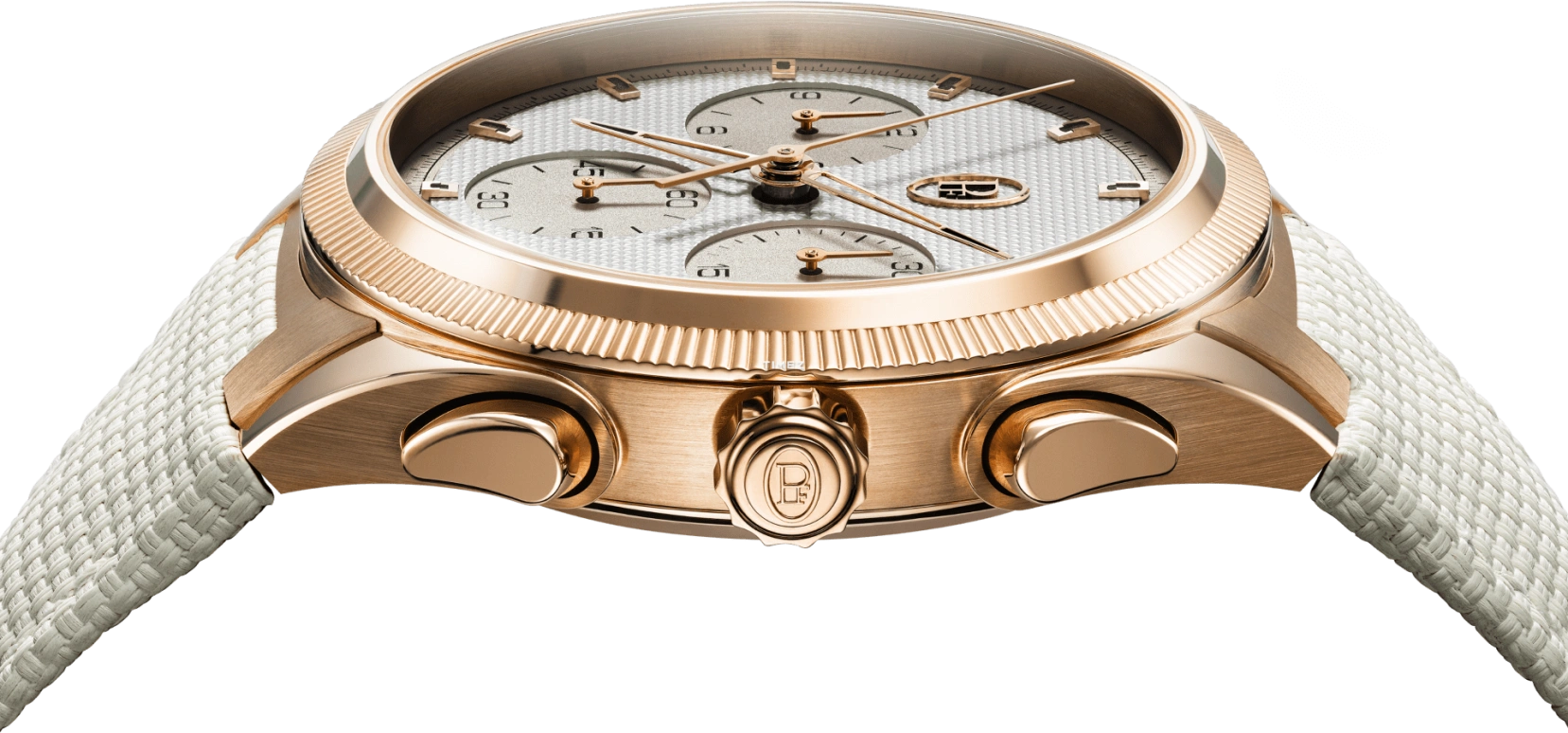 Parmigiani Fleurier,Tonda 42mm,42mm,Rose Gold,Silver,Automatic,Chronograph,65hours,PFC931,PFC931-2020021-400182