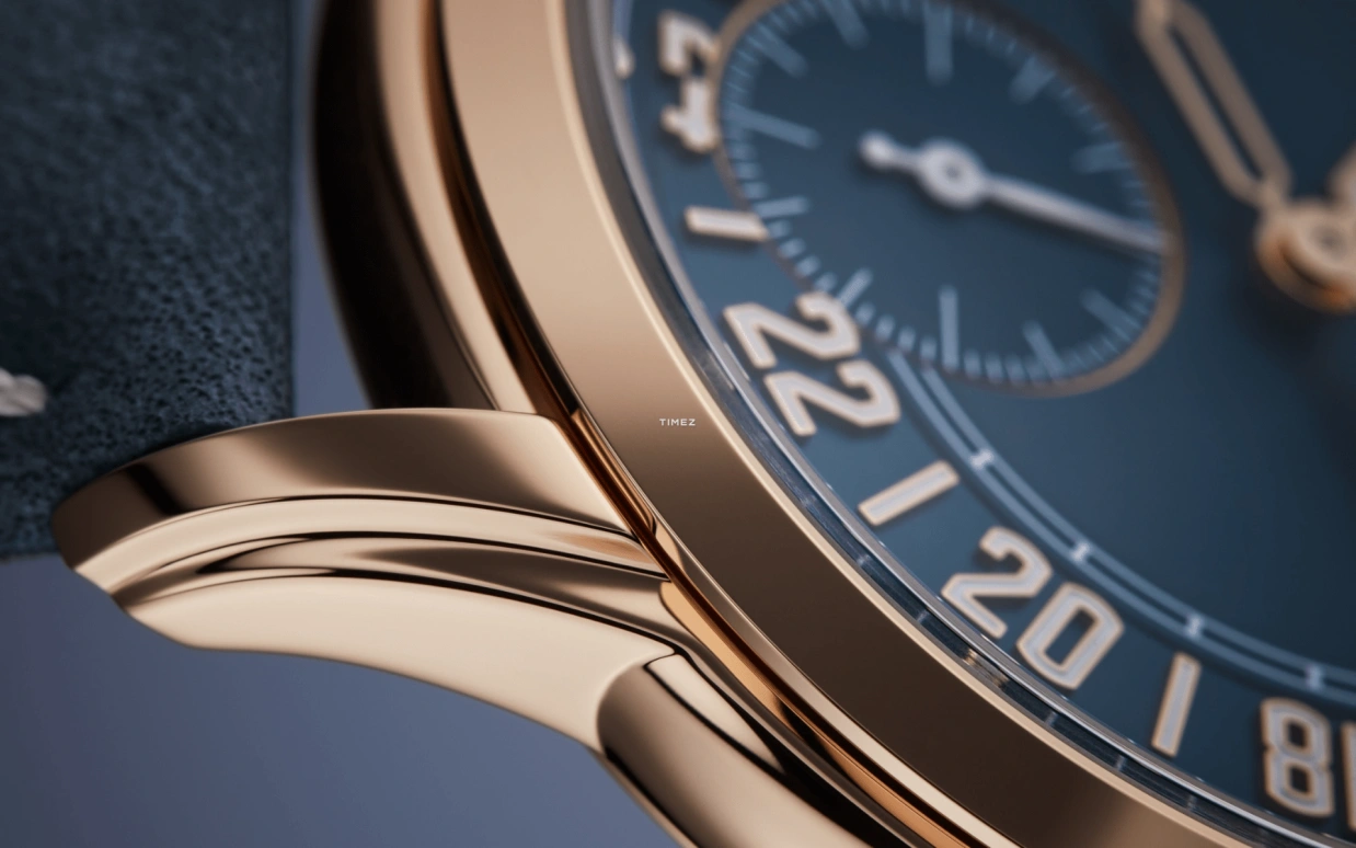 Patek Philippe,Complications 42mm,42mm,Rose Gold,Blue,Automatic,Dule Time,48hours,5224R,5224R-001