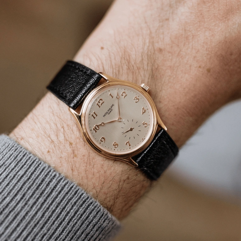 Patek Philippe,Calatrava 31.50mm,31.50mm,Rose Gold,Silver White,Handwound,44hours,In-house Caliber,3923R Harrods