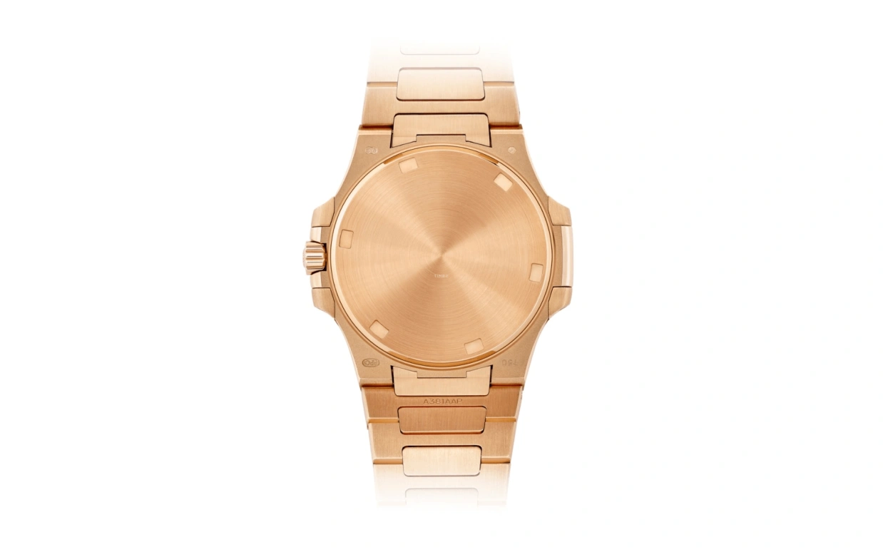 Patek Philippe,Nautilus 32mm,32mm,Rose Gold,Pink,Quartz,Day,In-house Caliber,7010,7010/1R-012