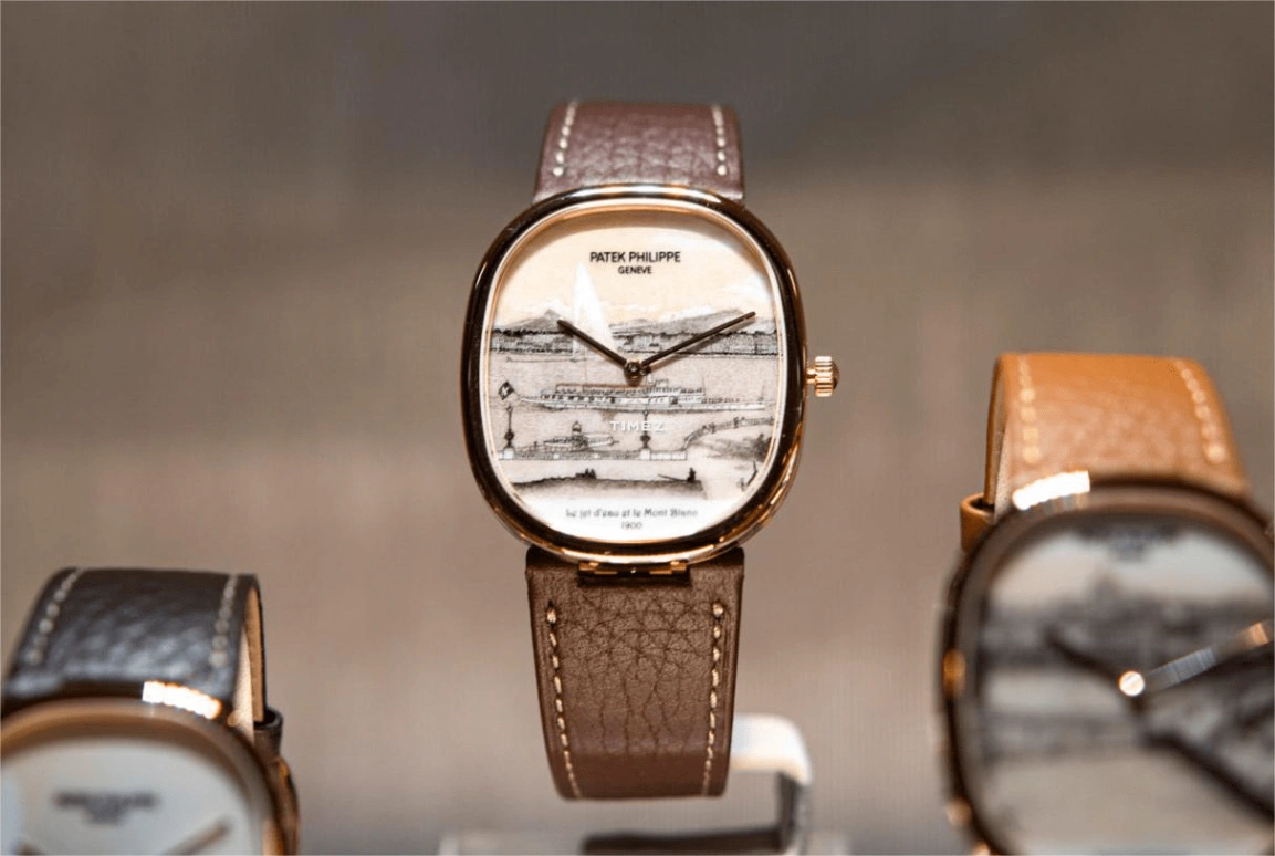 Patek Philippe,Golden Ellipse ,Rose Gold,Brown,Multi-Color,White,Automatic,48hours,In-house Caliber,5738,5738/50R-014