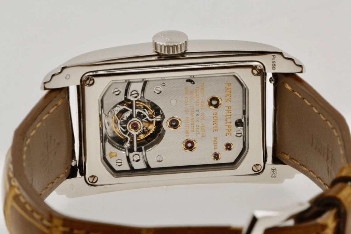 Patek Philippe,Grand Complications 29.60x49mm,29.60x49mm,Platinum,Pink,Handwound,Power Reserve Indicator,Tourbillon,5101P,5101P-001