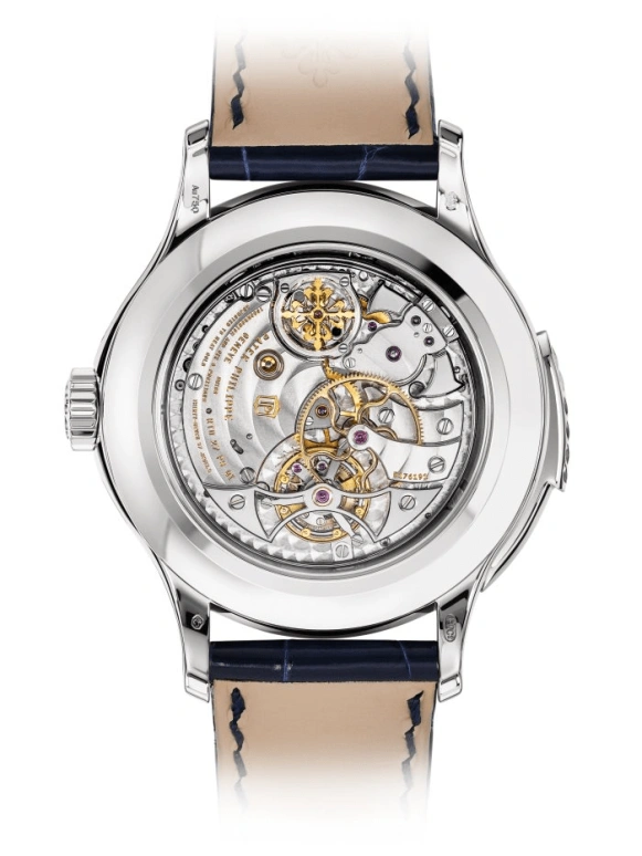 Patek Philippe,Grand Complications 41mm,41mm,White Gold,Blue,Handwound,Moonphase,Perpetual Calendar,Leap Year,Month,48hours,In-house Caliber,5207G,5207G-001