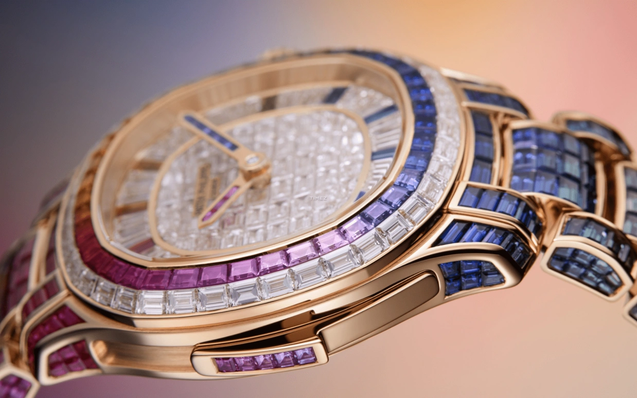 Patek Philippe,Aquanaut 38.80mm,38.80mm,Rose Gold,Silver White,Automatic,Minute Repeater,48hours,Anant Ambani,Salman Khan,5260,5260/1455R-001