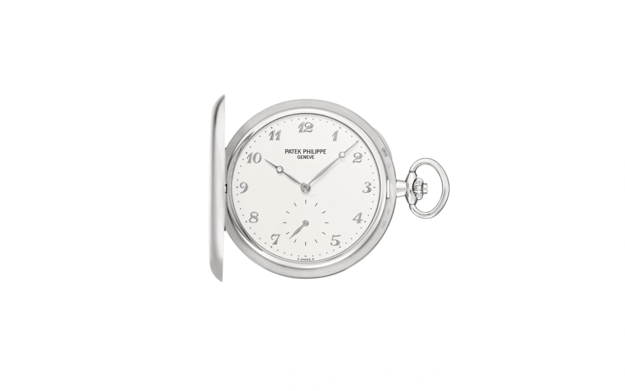 Patek Philippe,Pocket Watches 48mm,48mm,White Gold,Silver,Handwound,50hours,In-house Caliber,980G,980G-010