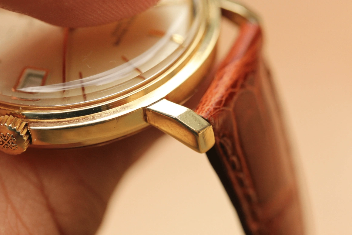 Patek Philippe,Calatrava 35mm,35mm,Yellow Gold,Silver,Automatic,Day,38hours,3445J Serpico y Laino