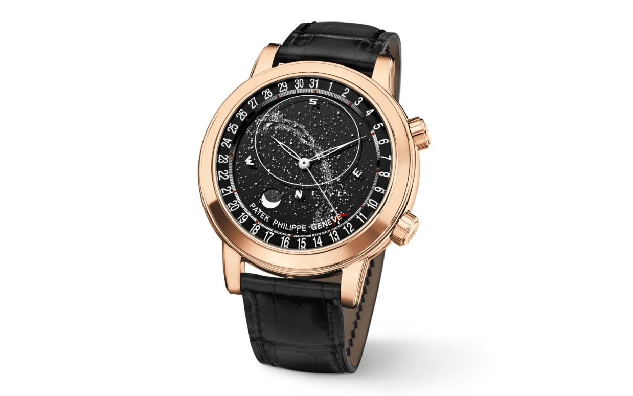 Patek Philippe,Grand Complications 44mm,44mm,Rose Gold,Black,Transparent,Automatic,Moonphase,Day,Sky Chart,JAY-Z,Jazzy,JAY Z,6102R,6102R-001