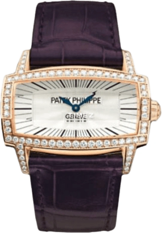 Patek Philippe,Gondolo 37.20mm,37.20mm,Rose Gold,Silver White,Handwound,38hours,In-house Caliber,4991R