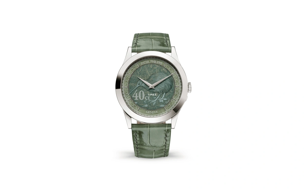 Patek Philippe,Calatrava ,White Gold,Green,Automatic,48hours,In-house Caliber,5089G,5089G-119