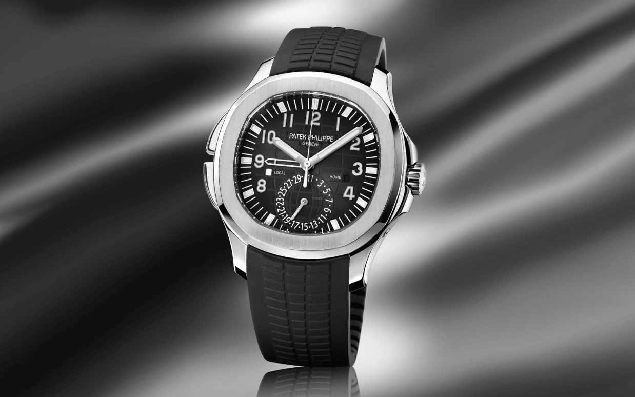Patek Philippe,Aquanaut 40.80mm,40.80mm,Stainless Steel,Black,Automatic,Day,Dule Time,Lautaro Martínez,5164A,5164A-001