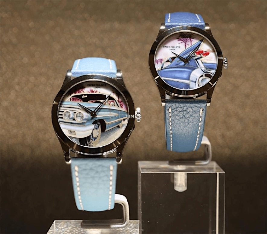 Patek Philippe,Calatrava ,White Gold,Blue,White,Multi-Color,Automatic,48hours,In-house Caliber,5089G,5089G-147