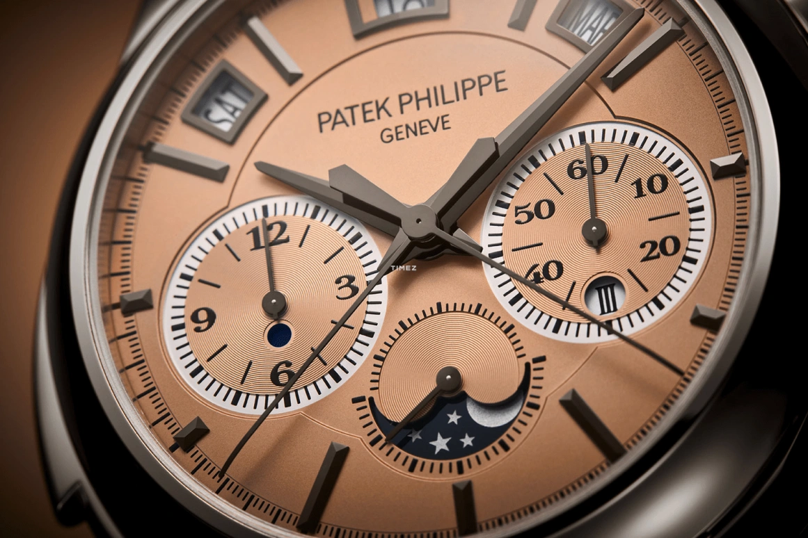 Patek Philippe,Complications 42mm,42mm,Platinum,Brown,Automatic,Chronograph,Moonphase,Perpetual Calendar,Month,48hours,In-house Caliber,5308P,5308P-010