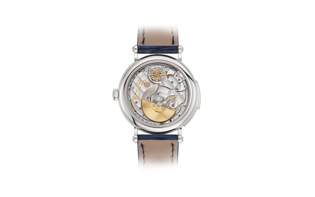 Patek Philippe,Grand Complications 36mm,36mm,White Gold,Blue,Automatic,Moonphase,Minute Repeater,7040,7040/250G-001