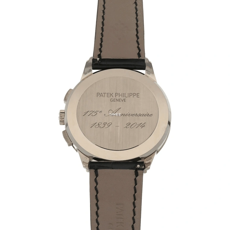 Patek Philippe,Complications 40mm,40mm,White Gold,White,Automatic,Chronograph,Flyback,5975G,5975G-001