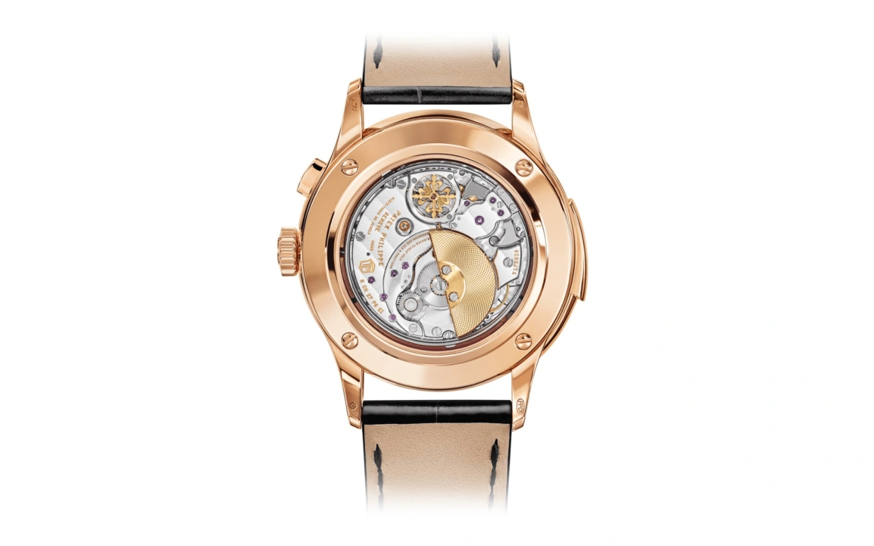 Patek Philippe,Grand Complications 42mm,42mm,Rose Gold,Black,Automatic,Chronograph,Monopoussoir,Moonphase,Perpetual Calendar,48hours,In-house Caliber,5208R,5208R-001