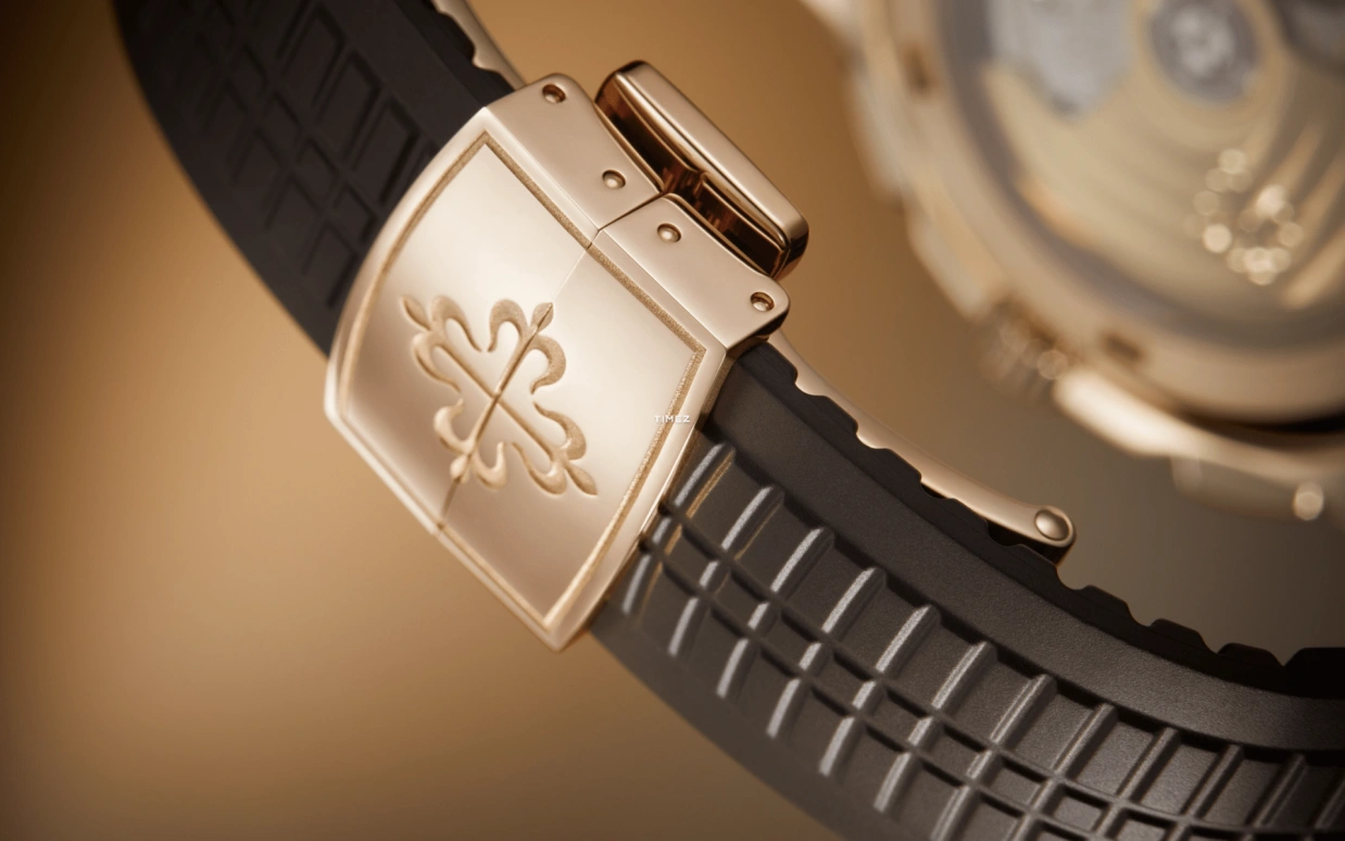 Patek Philippe,Aquanaut 42.20mm,42.20mm,Rose Gold,Brown,Automatic,Chronograph,Flyback,Jimmy Butler,Bukayo Saka,Kyle Kuzma,5968R,5968R-001