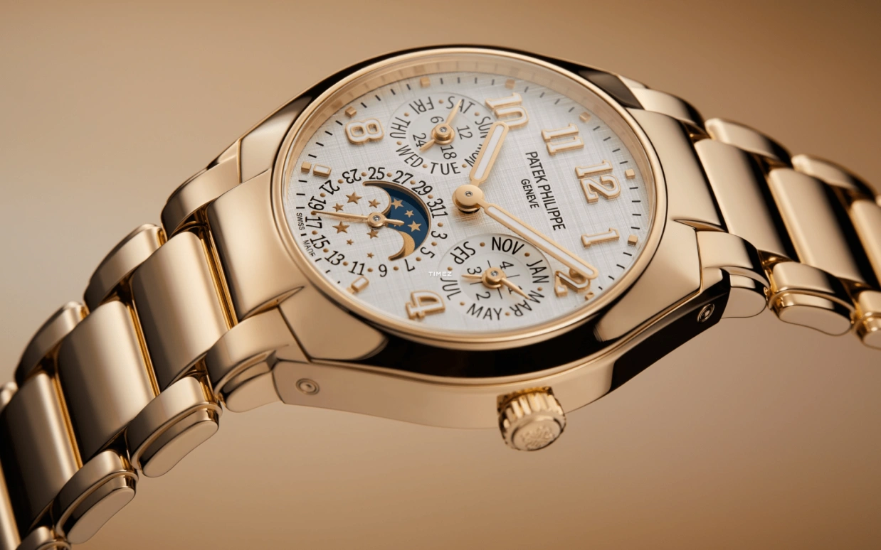 Patek Philippe,Twenty~4 36mm,36mm,Rose Gold,Silver,Automatic,Moonphase,Perpetual Calendar,Leap Year,Month,48hours,In-house Caliber,7340,7340/1R-001