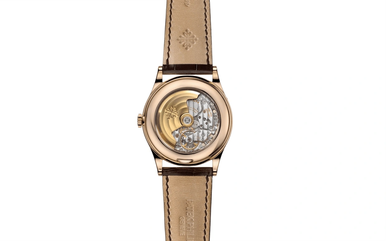 Patek Philippe,Complications 38.50mm,38.50mm,Rose Gold,Silver,Automatic,Moonphase,Annual Calendar,Month,Date,45hours,In-house Caliber,5396R,5396R-011