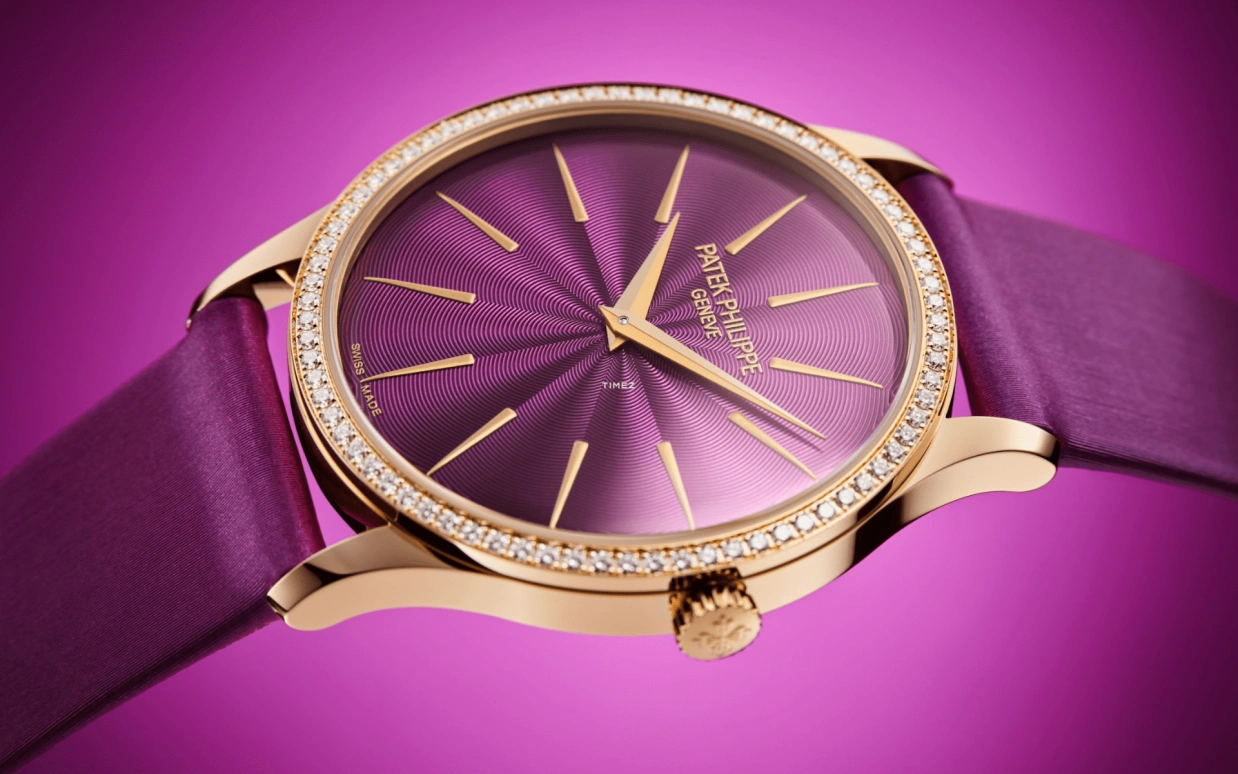 Patek Philippe,Calatrava 35mm,35mm,Rose Gold,Purple,Rose Gold,Automatic,48hours,In-house Caliber,4997,4997/200R-001