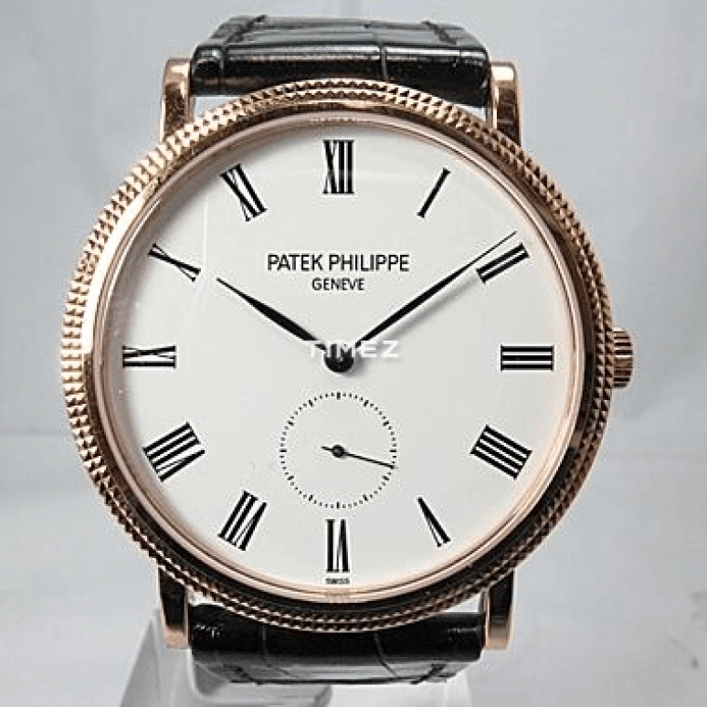 Patek Philippe,Calatrava 36mm,36mm,Rose Gold,White,Handwound,44hours,In-house Caliber,5119R,5119R-001