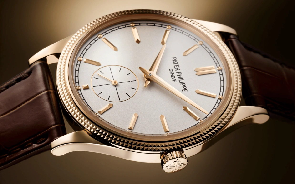 Patek Philippe,Calatrava 39mm,39mm,Rose Gold,Silver,Handwound,65hours,In-house Caliber,6119R,6119R-001