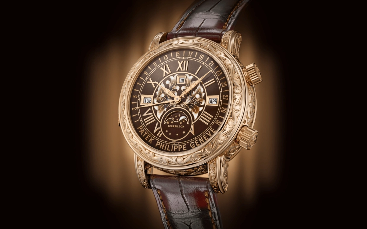 Patek Philippe,Grand Complications 44mm,44mm,Rose Gold,Black,Brown,Handwound,Moonphase,Perpetual Calendar,Leap Year,Month,48hours,In-house Caliber,Anant Ambani,Wilber Pan,Will Pan,JAY-Z,Jazzy,JAY Z,6002R,6002R-001