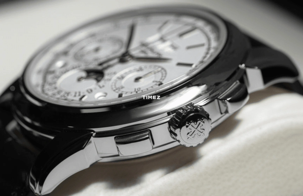 Patek Philippe,Grand Complications 41mm,41mm,White Gold,Silver,White,Silver White,Handwound,Chronograph,Moonphase,Perpetual Calendar,Leap Year,65hours,In-house Caliber,5270G,5270G-001
