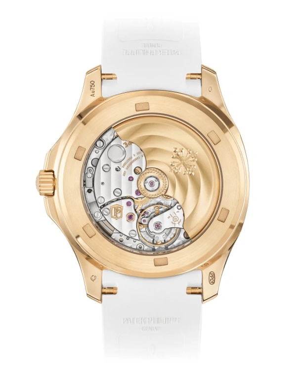 Patek Philippe,Aquanaut 38.80mm,38.80mm,Rose Gold,White,Automatic,Day,45hours,Rawan Bin Hussain,5268,5268/200R-001