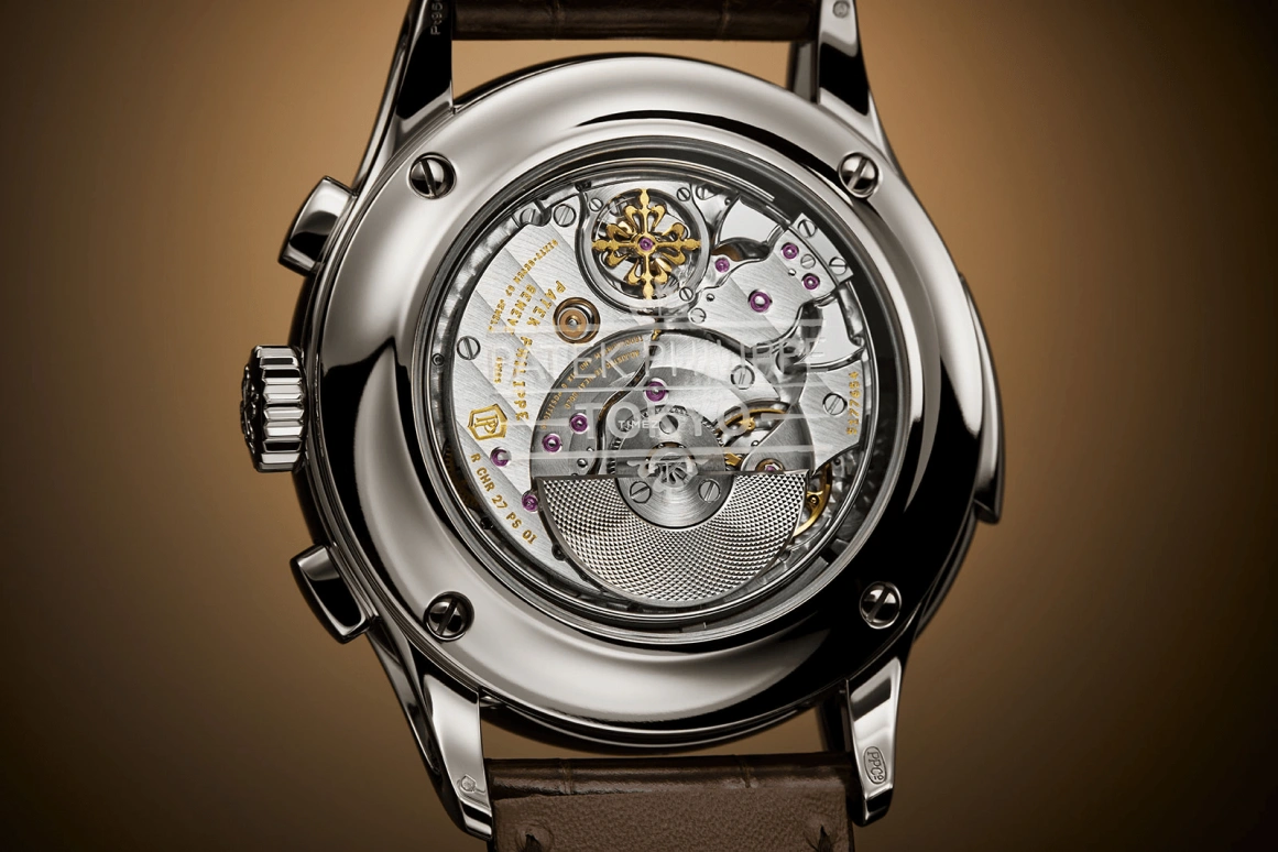 Patek Philippe,Complications 42mm,42mm,Platinum,Brown,Automatic,Chronograph,Moonphase,Perpetual Calendar,Month,48hours,In-house Caliber,5308P,5308P-010