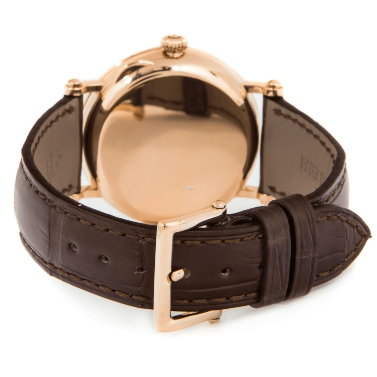 Patek Philippe,Calatrava 35.50mm,35.50mm,Rose Gold,Cream,Automatic,Day,In-house Caliber,5053R,5053R-001