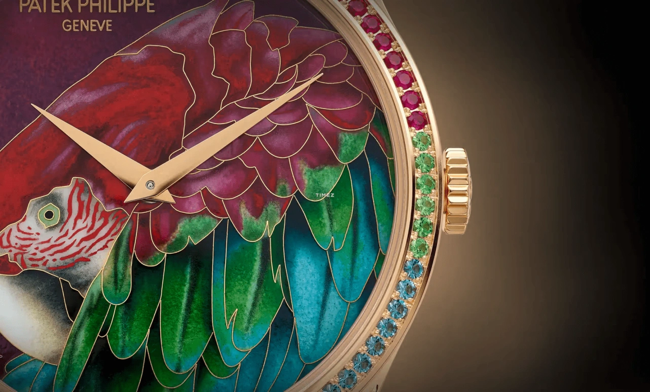 Patek Philippe,Calatrava 38mm,38mm,Rose Gold,Multi-Color,Purple,Green,Automatic,48hours,In-house Caliber,50772,50772/11R-001