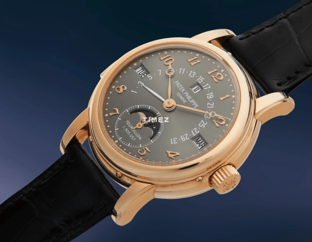 Patek Philippe,Grand Complications 39.50mm,39.50mm,Red Gold,Black,Handwound,Moonphase,Perpetual Calendar,Leap Year,Month,48hours,In-house Caliber,5016R,5016R-010