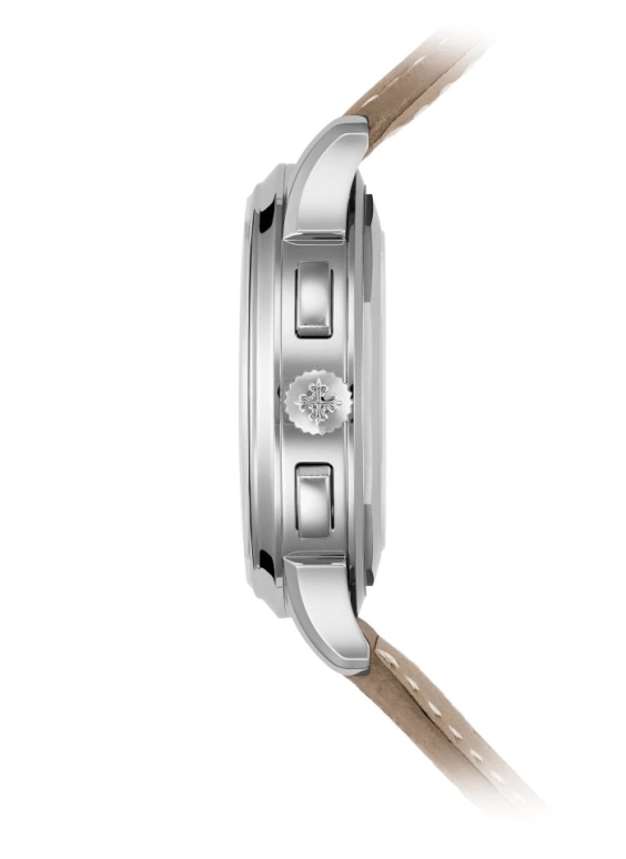 Patek Philippe,Complications 41mm,41mm,Stainless Steel,Salmon,Automatic,Chronograph,World Time,Flyback,Day / Night Indication,55hours,In-house Caliber,Harry Kane,5935A,5935A-001